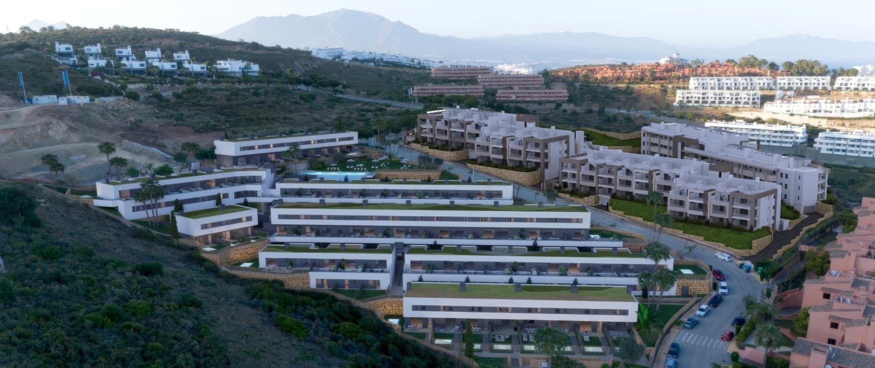 Coastal views from solarium of penthouse, Bahia de las Rocas