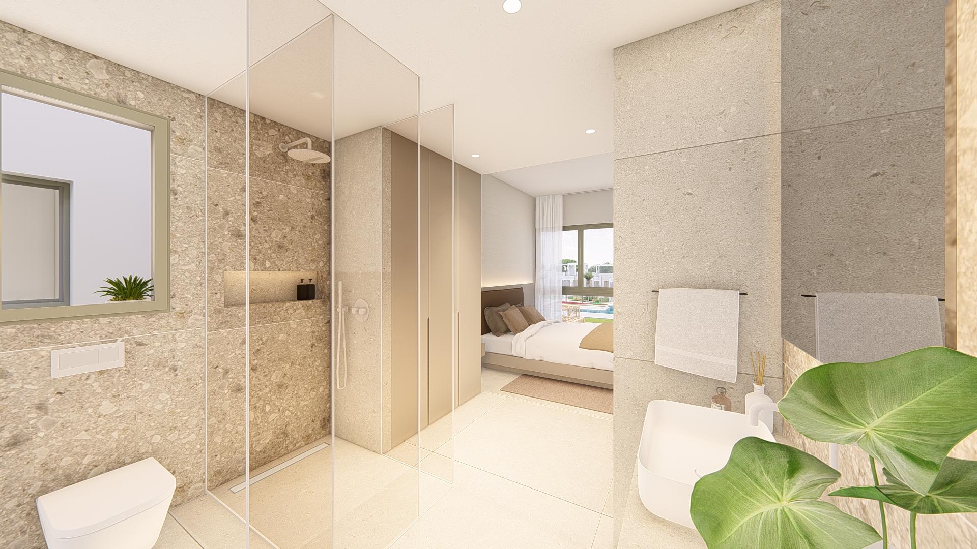 Hallway of the penthouse in Lomas del Rame, Los Alcázares (view 22)