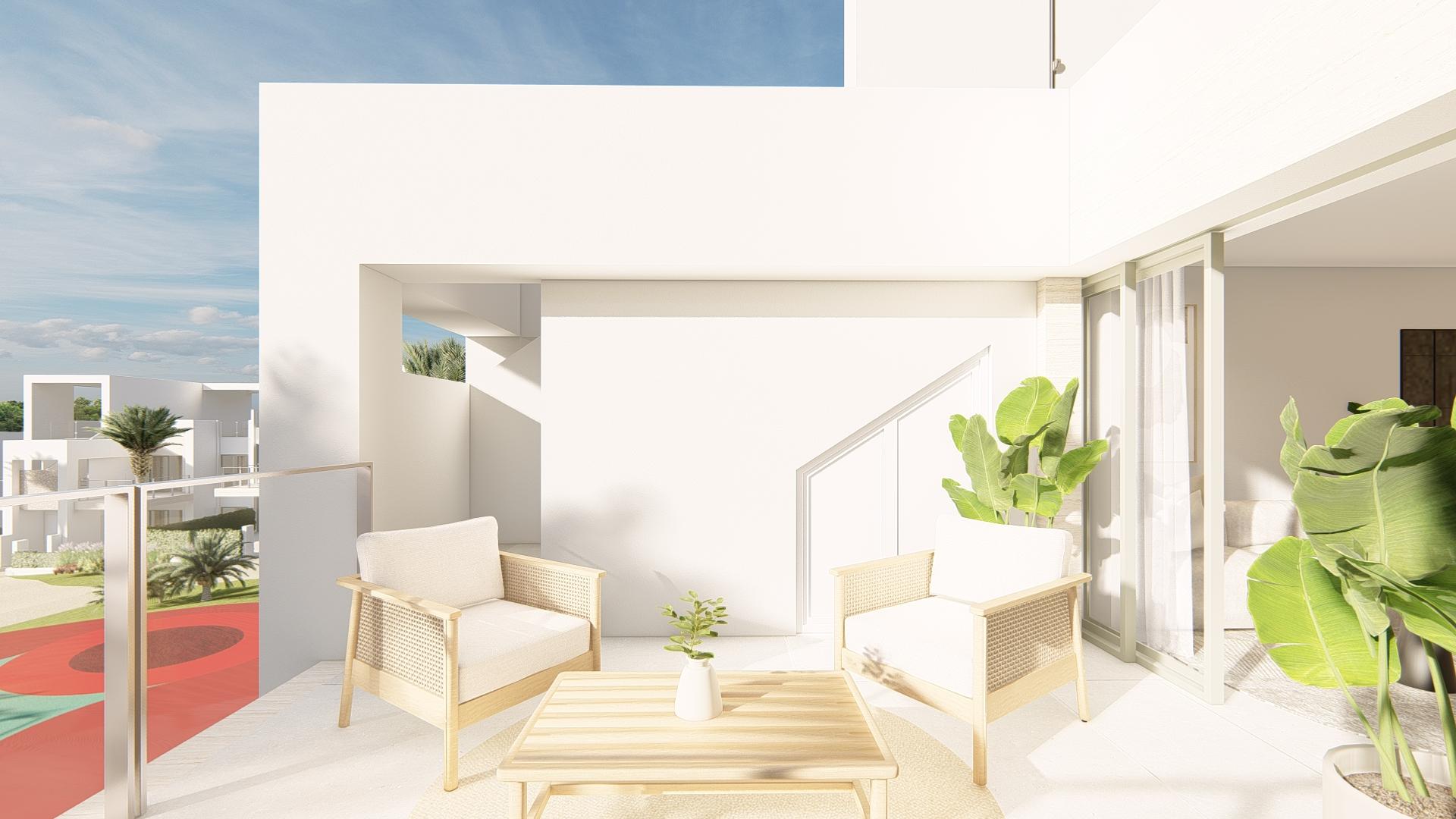 Hallway of the apartment in Lomas del Rame, Los Alcázares (view 32)