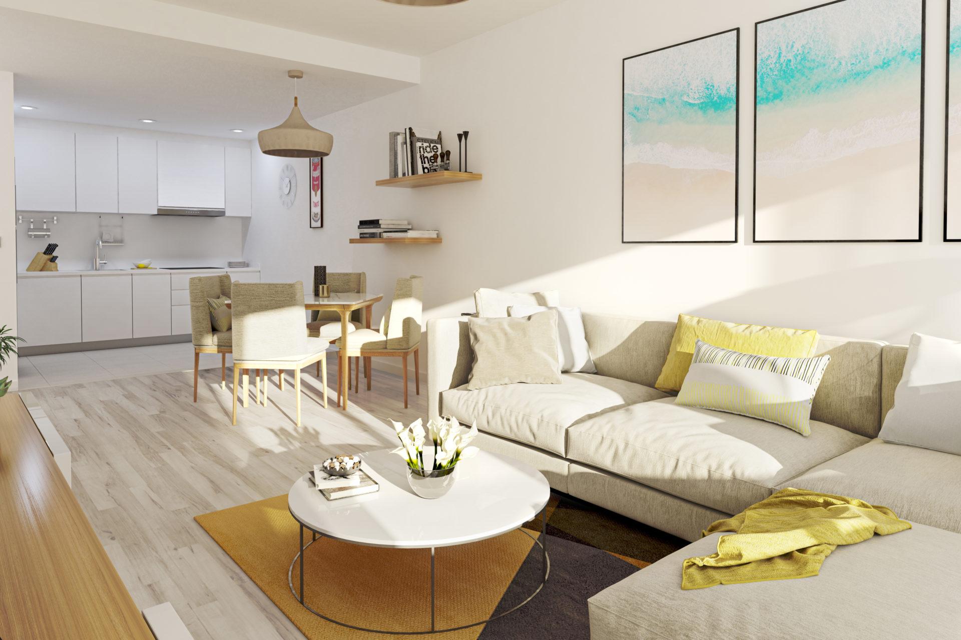 Second bedroom in new-build apartment, Gamarra, Málaga