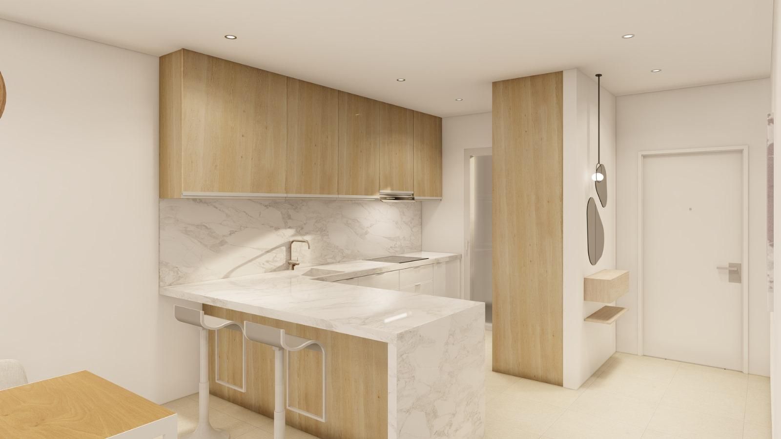 Bedroom in 3-bedroom penthouse, La Torre de la Horadada
