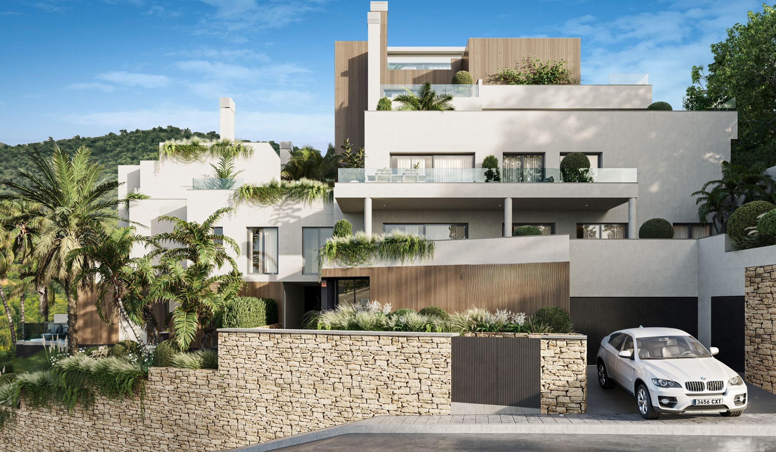 Bathroom fittings and tiling in new-build apartment, Rio Real, Marbella