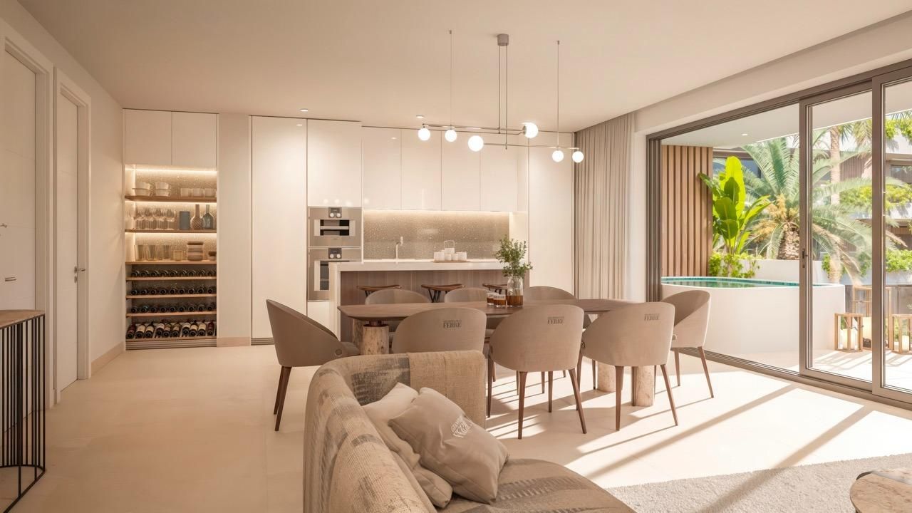 Third bedroom in 3-bedroom new-build apartment, San Pedro de Alcántara