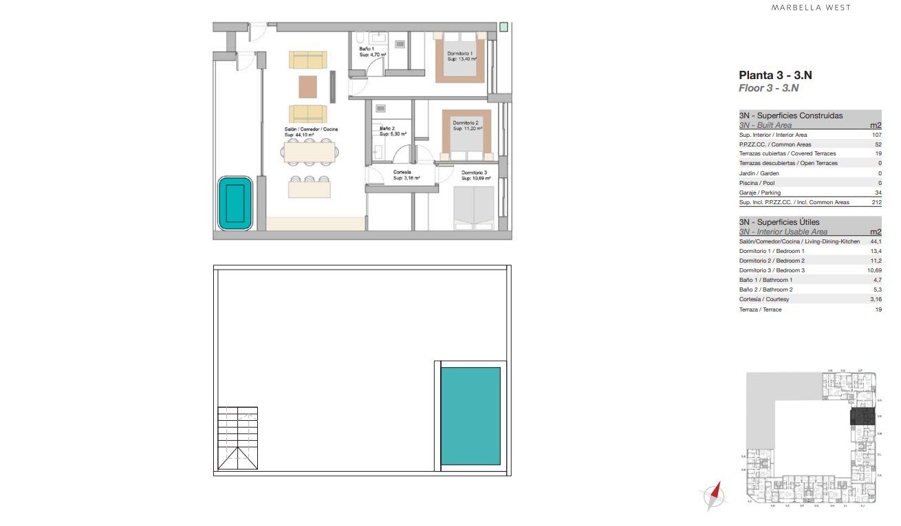 Elevated view of new-build development, San Pedro De Alcantara, Malaga
