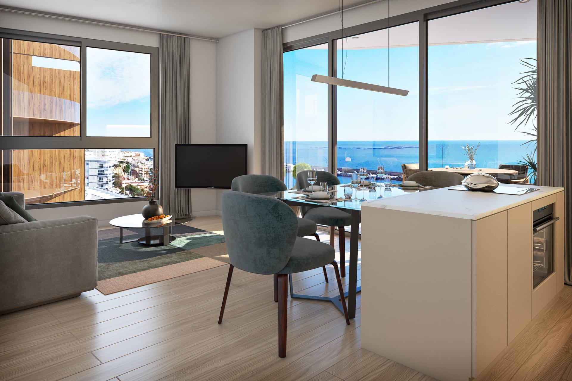 Utility room of the penthouse in Villajoyosa, Villajoyosa