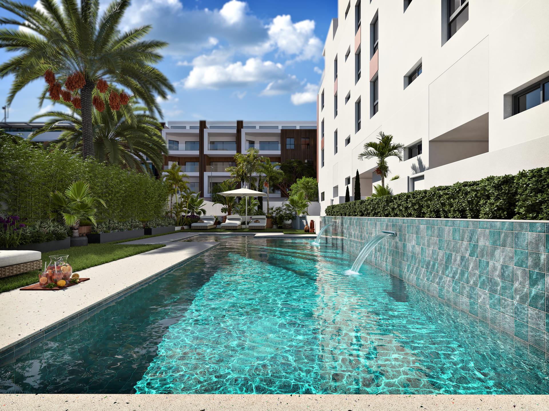 Street view of the penthouse in Villajoyosa, Villajoyosa