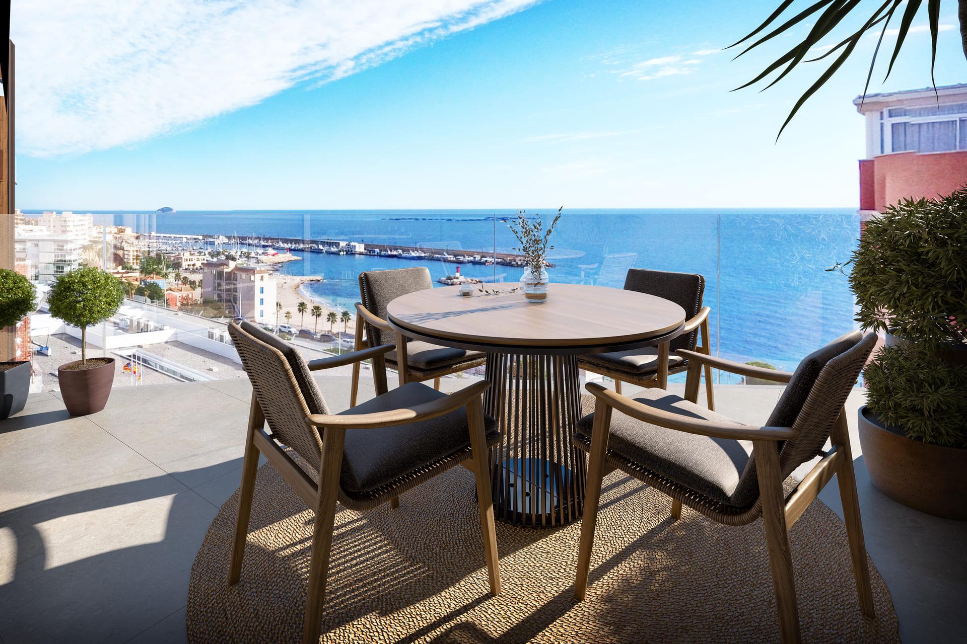 Interior view of penthouse in Villajoyosa, Villajoyosa