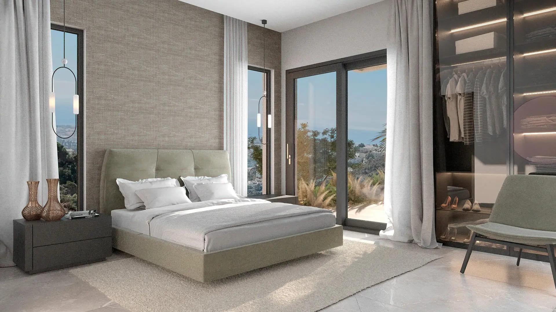 Third bedroom in 6-bedroom new-build villa, El Madroñal