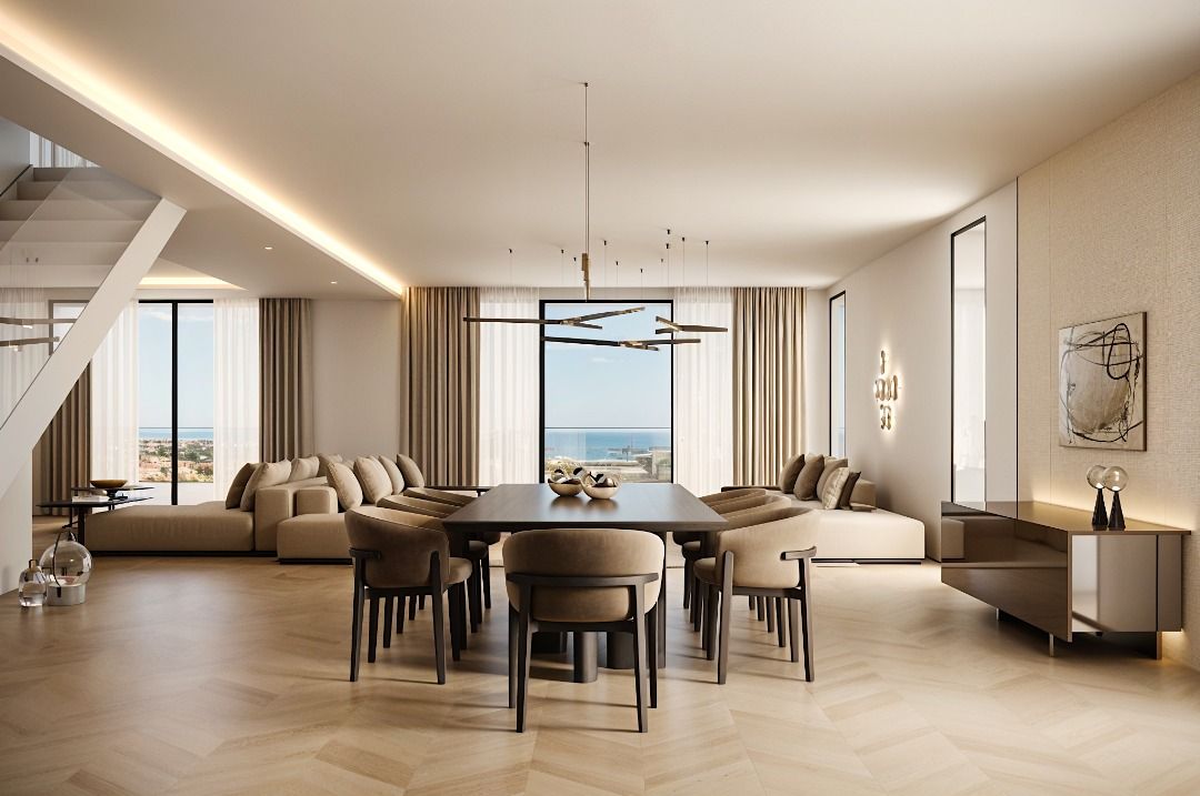 View towards golf course from development, La Quinta, Benahavis
