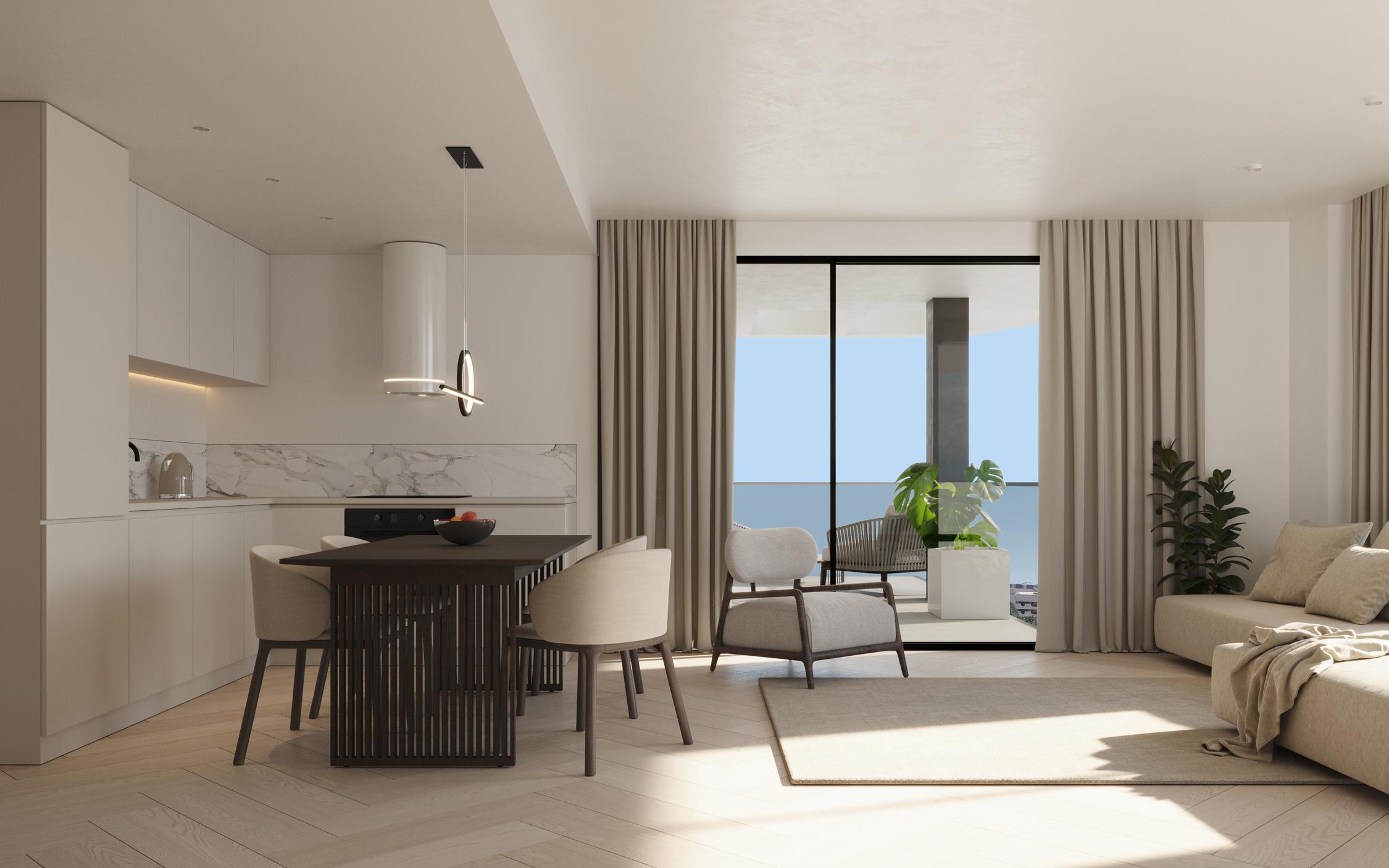 Kitchen appliances and storage detail