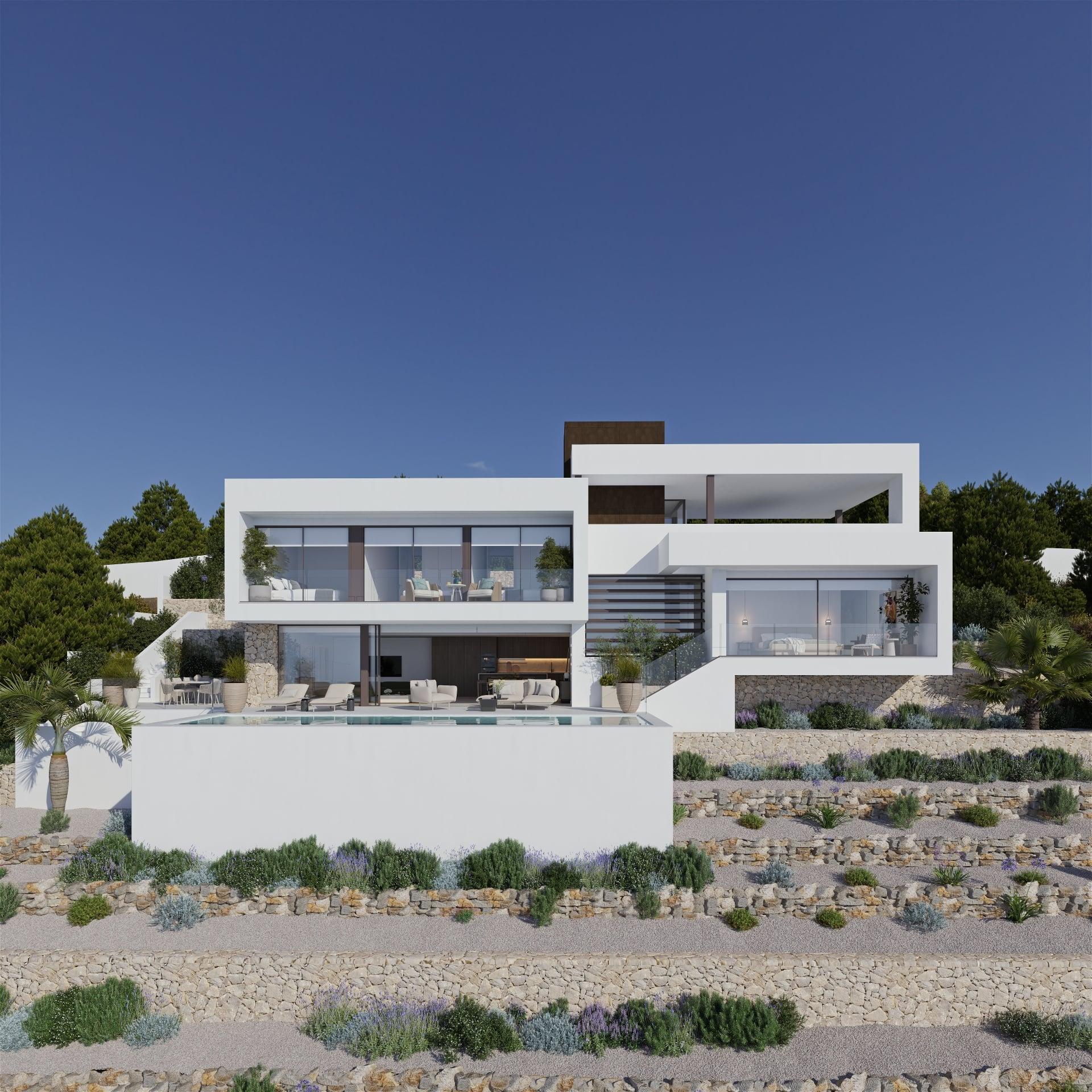 Fourth bedroom in new-build villa, Altea La Nova