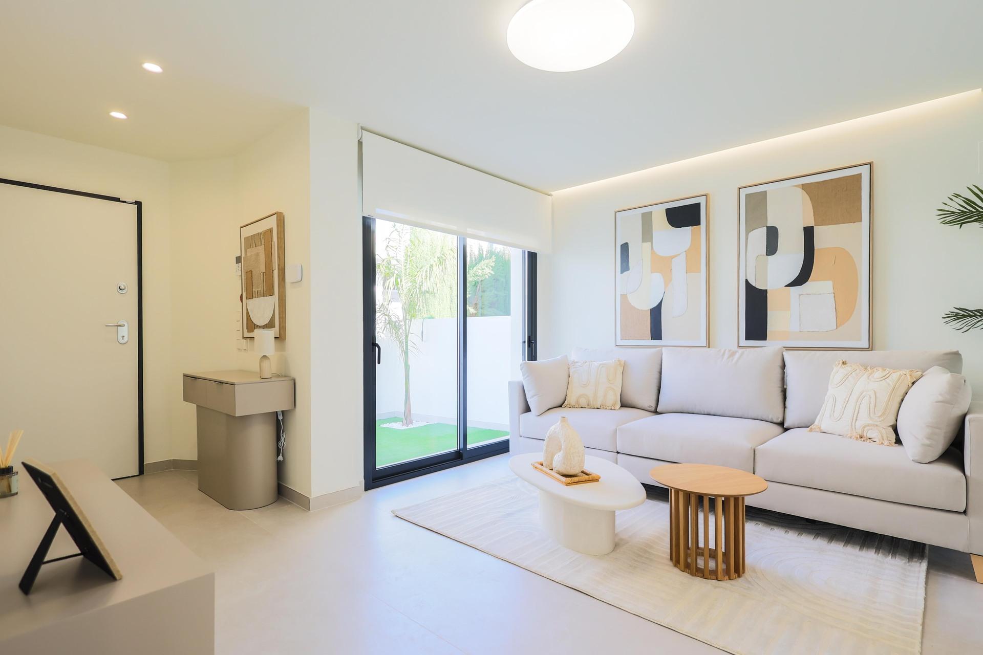 Hallway and interior layout of new-build villa, Orihuela Costa