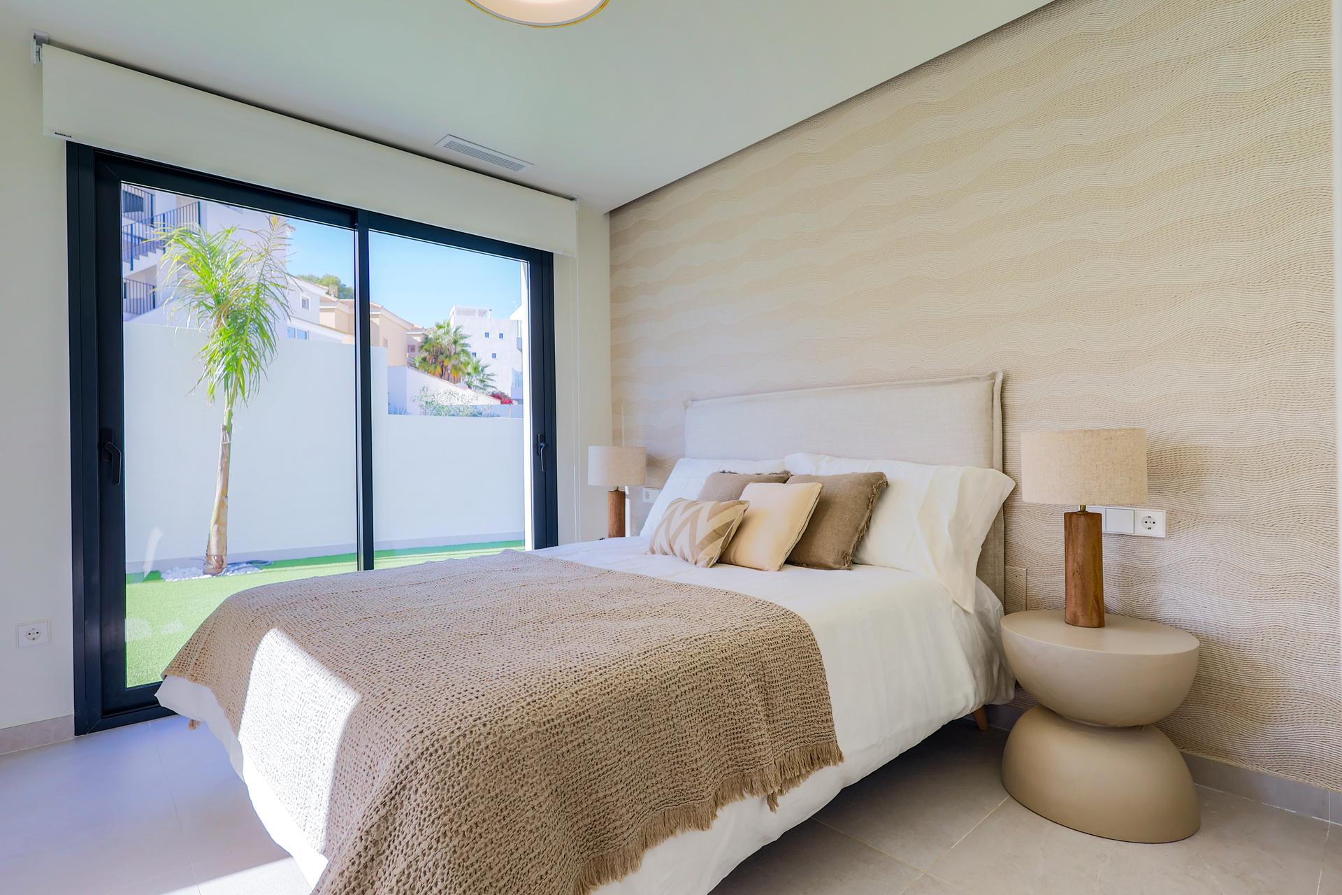 Exterior driveway or access area, new-build villa, Orihuela Costa