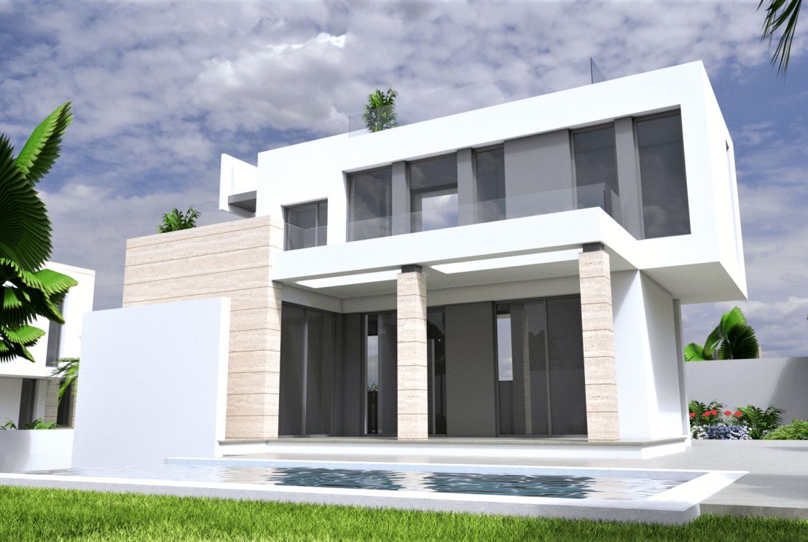 En-suite bathroom in 3-bedroom villa, Sector 25, Torrevieja