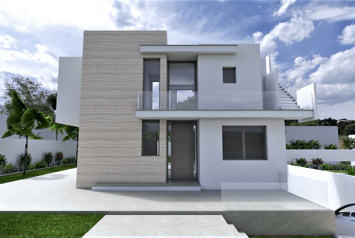 Garden and plot of new-build villa in Sector 25, Torrevieja