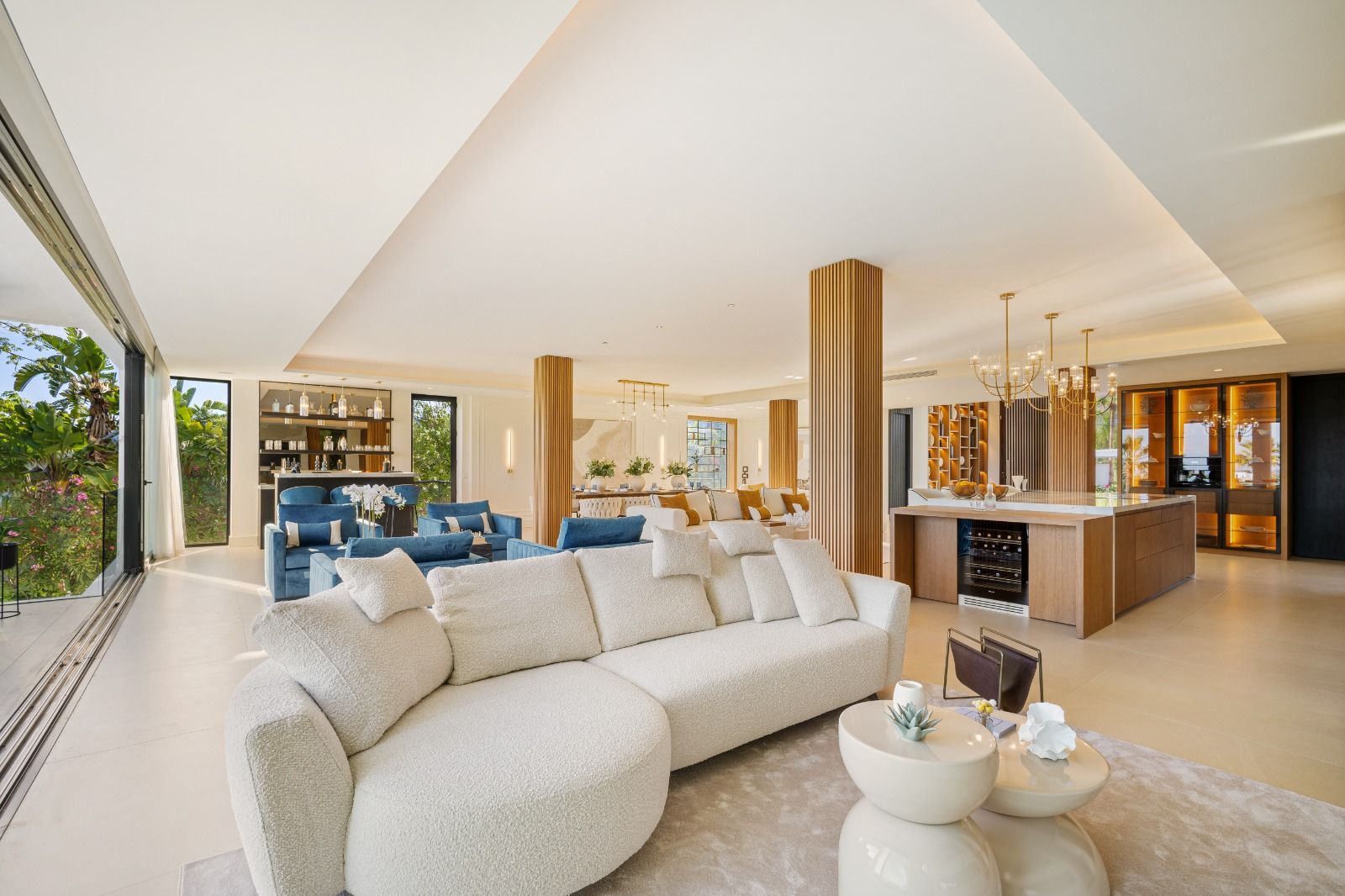 Sixth bedroom interior in new-build villa, Las Brisas, Marbella