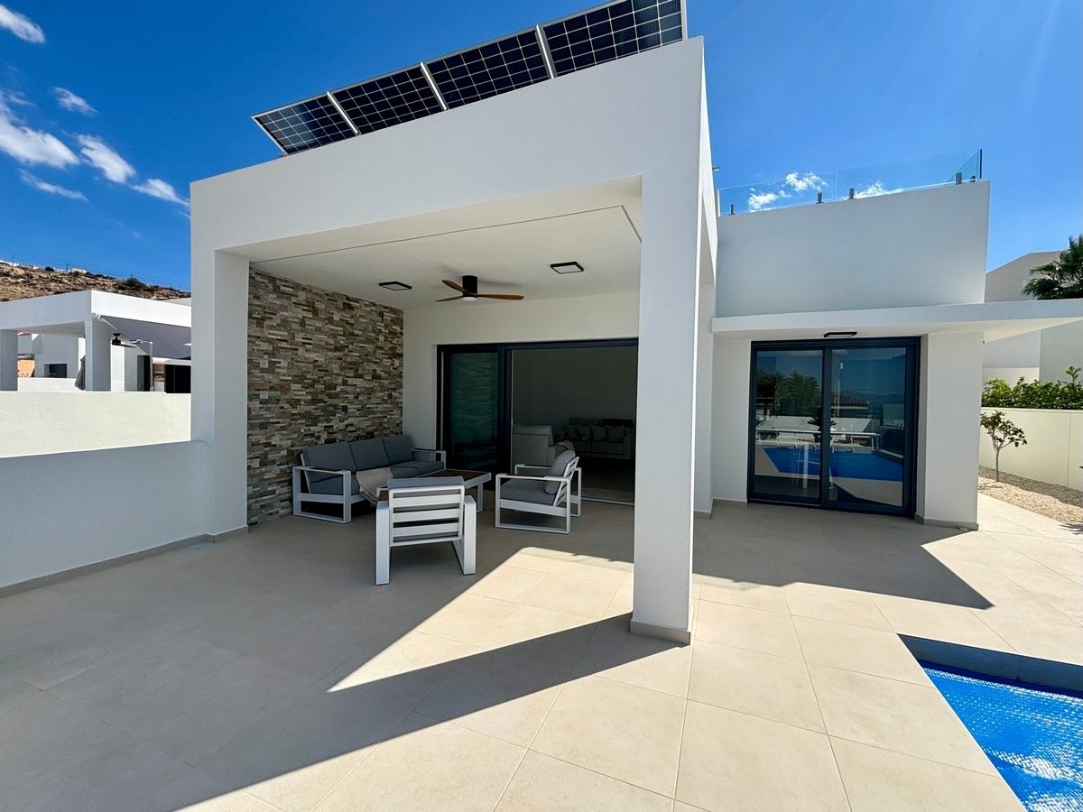 Hallway interior of new-build detached villa, Ciudad Quesada