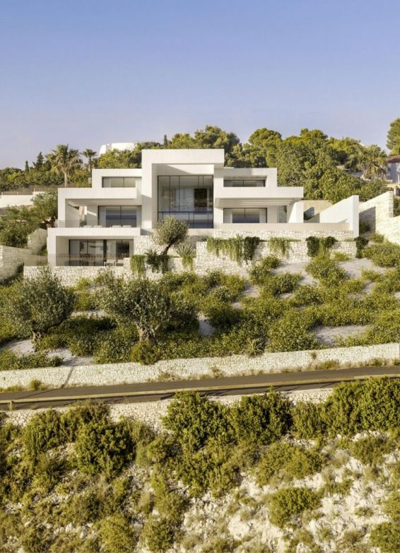Living area in 4-bedroom villa, Granadella, Jávea