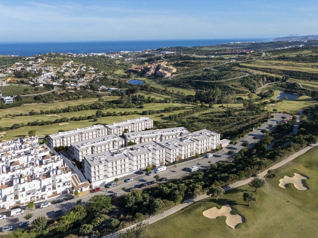 Second bedroom in new-build penthouse, Valle Romano Golf, Estepona