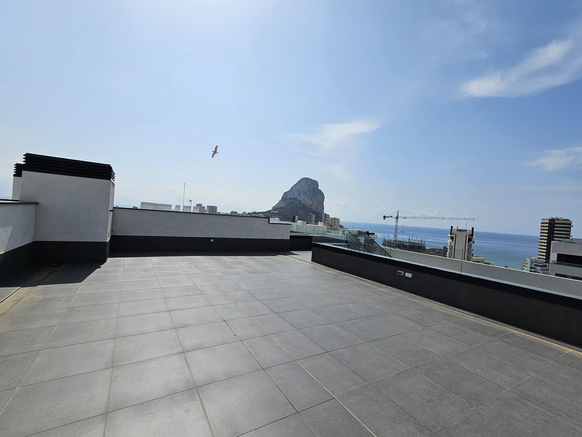 Building detail of the penthouse in Playa arenal-bol, Calpe (view 31)