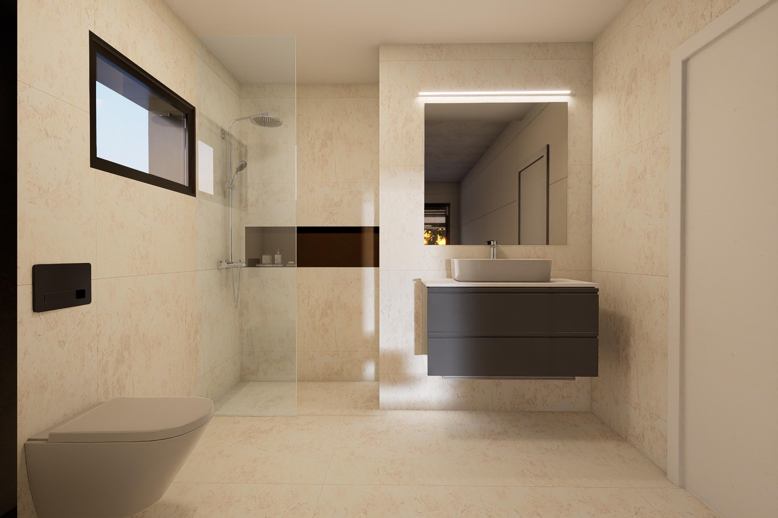 First-floor exterior or balcony view in new-build apartment, El Raso