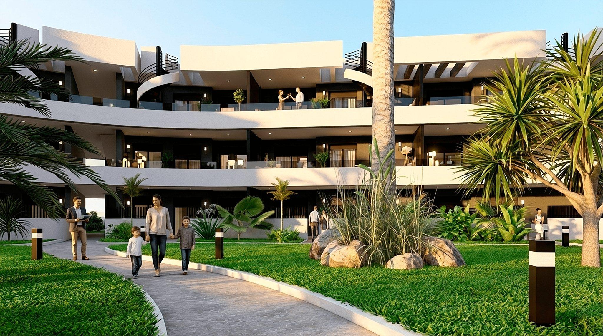 Entrance of the penthouse in Lomas del Rame, Los Alcázares (view 46)