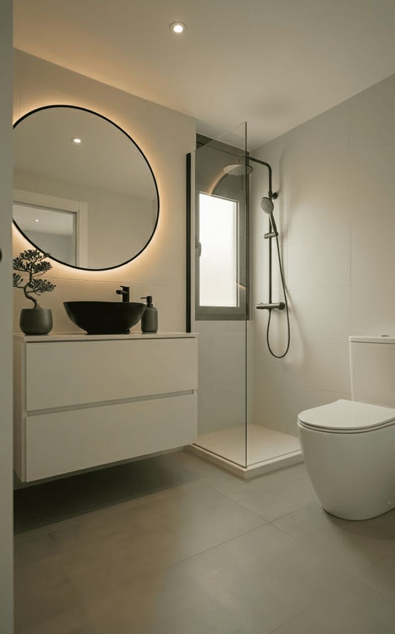 Master bedroom from alternate angle, penthouse, Lomas del Rame