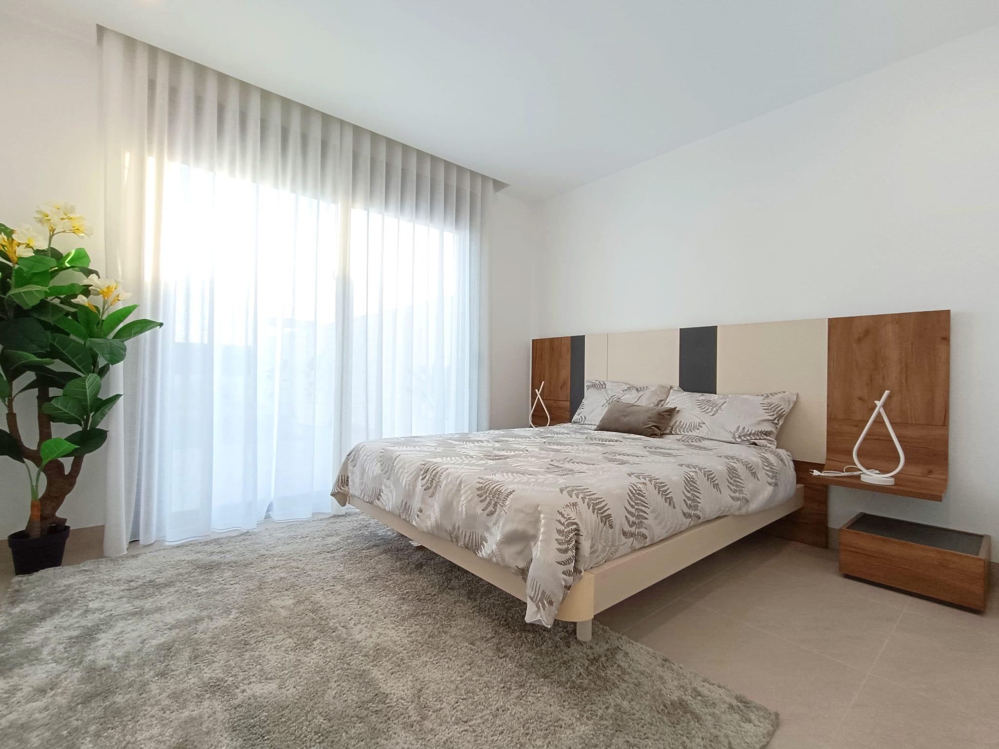 Kitchen units and worktop in 3-bedroom new-build villa, Pueblo 4, Benijofar