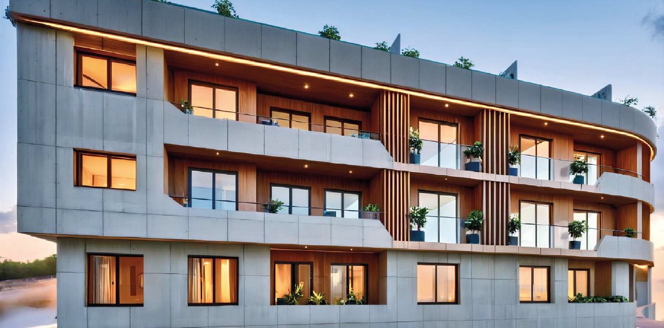 Apartment for sale in Las Cañadas, Mijas - exterior view of new-build development