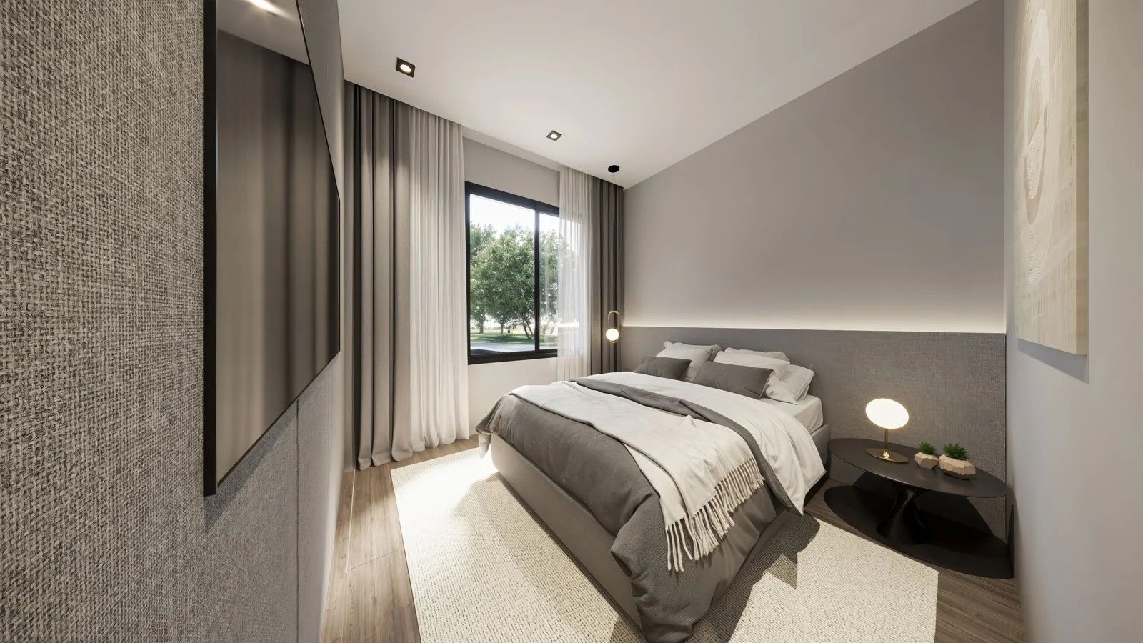 Second bedroom in 2-bedroom new-build apartment, Las Cañadas, Mijas