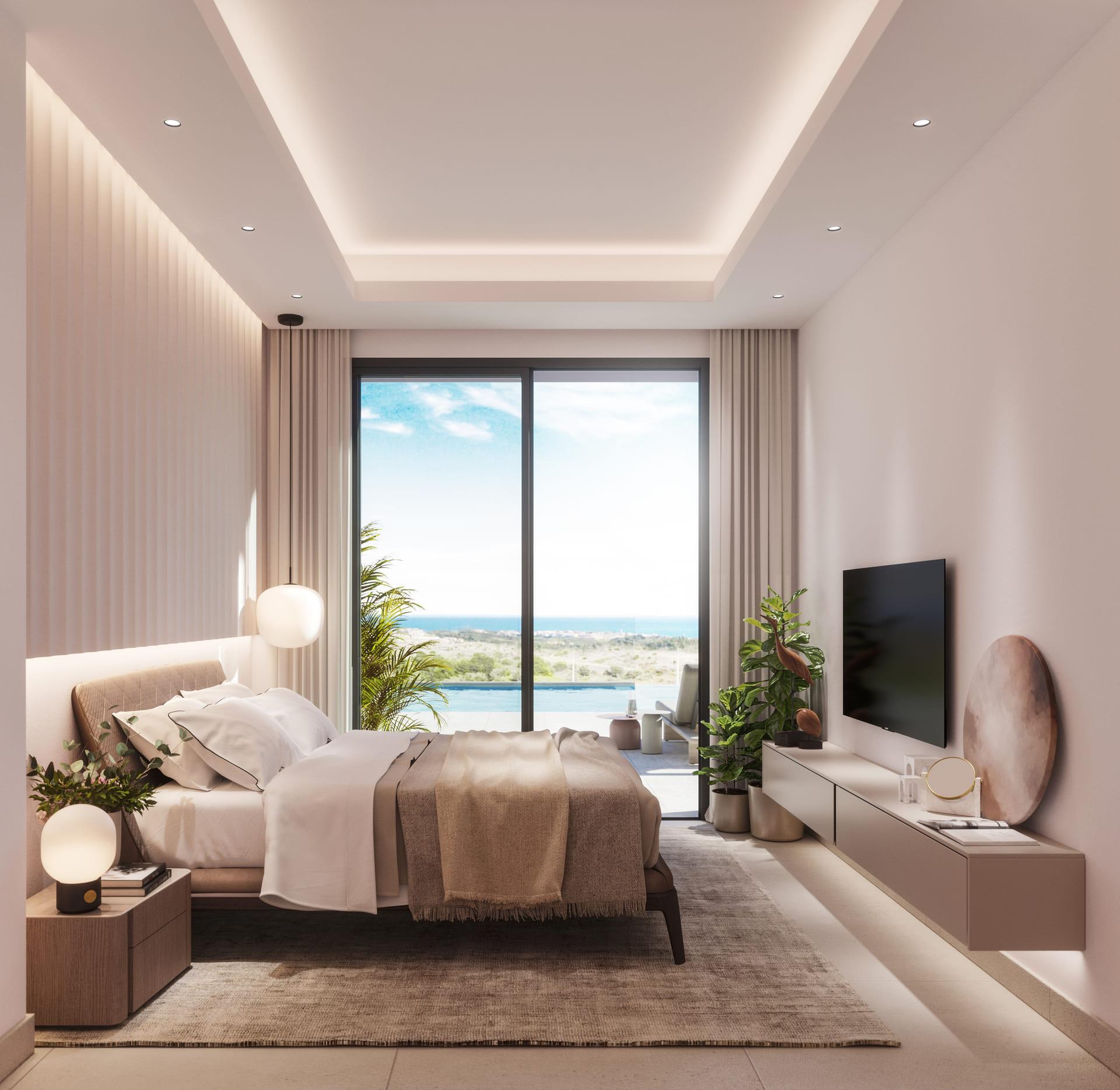 Fourth bedroom in 5-bedroom new-build villa, Hipodromo