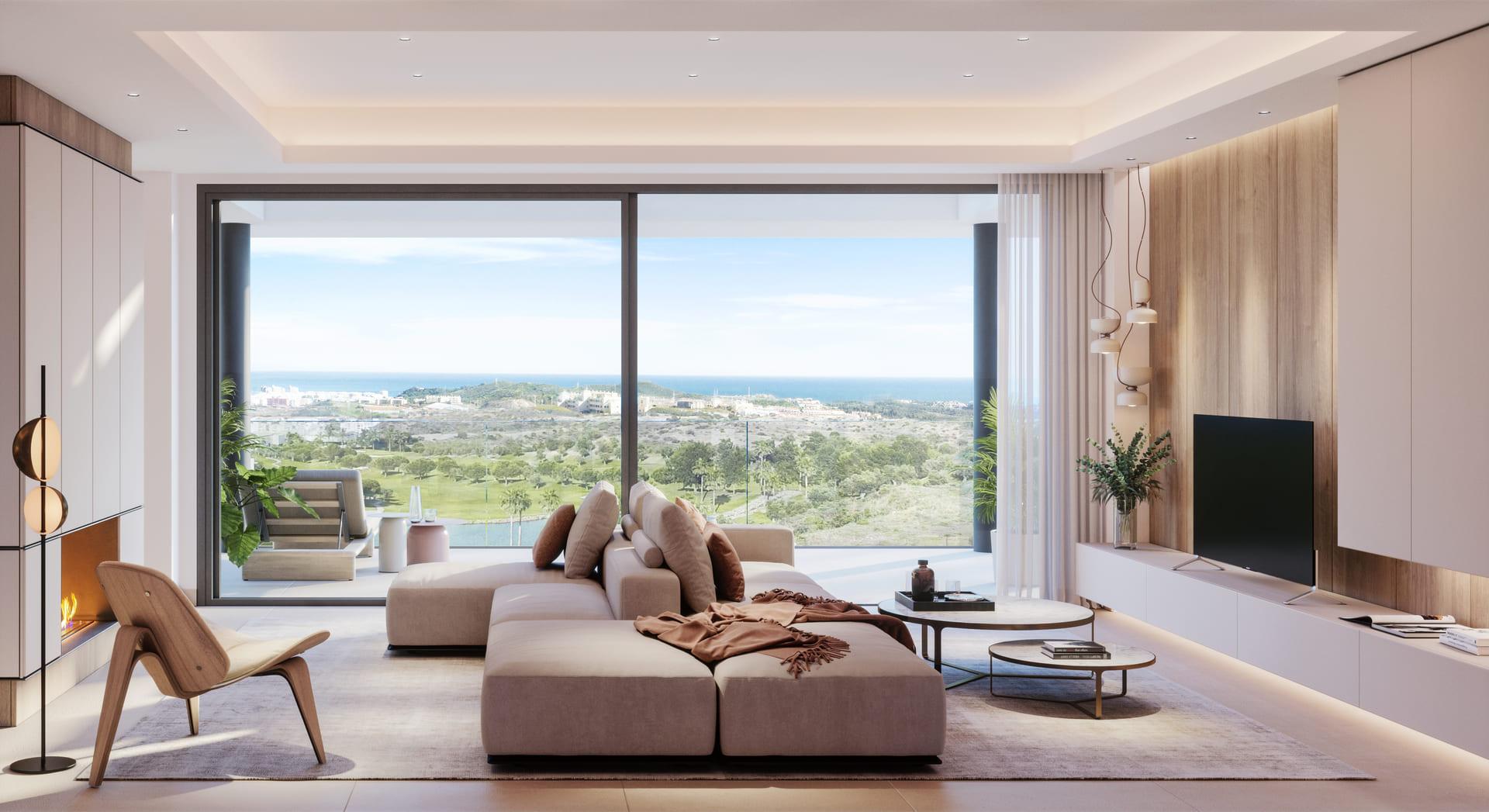 Open-plan living and dining area in 5-bedroom villa, Hipodromo