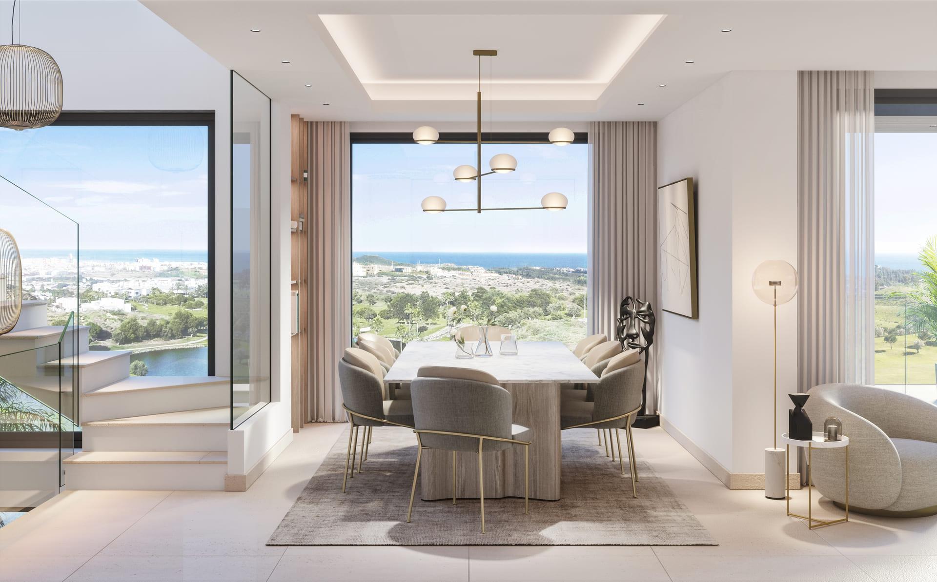 En-suite bathroom in new-build villa, Hipodromo, Mijas