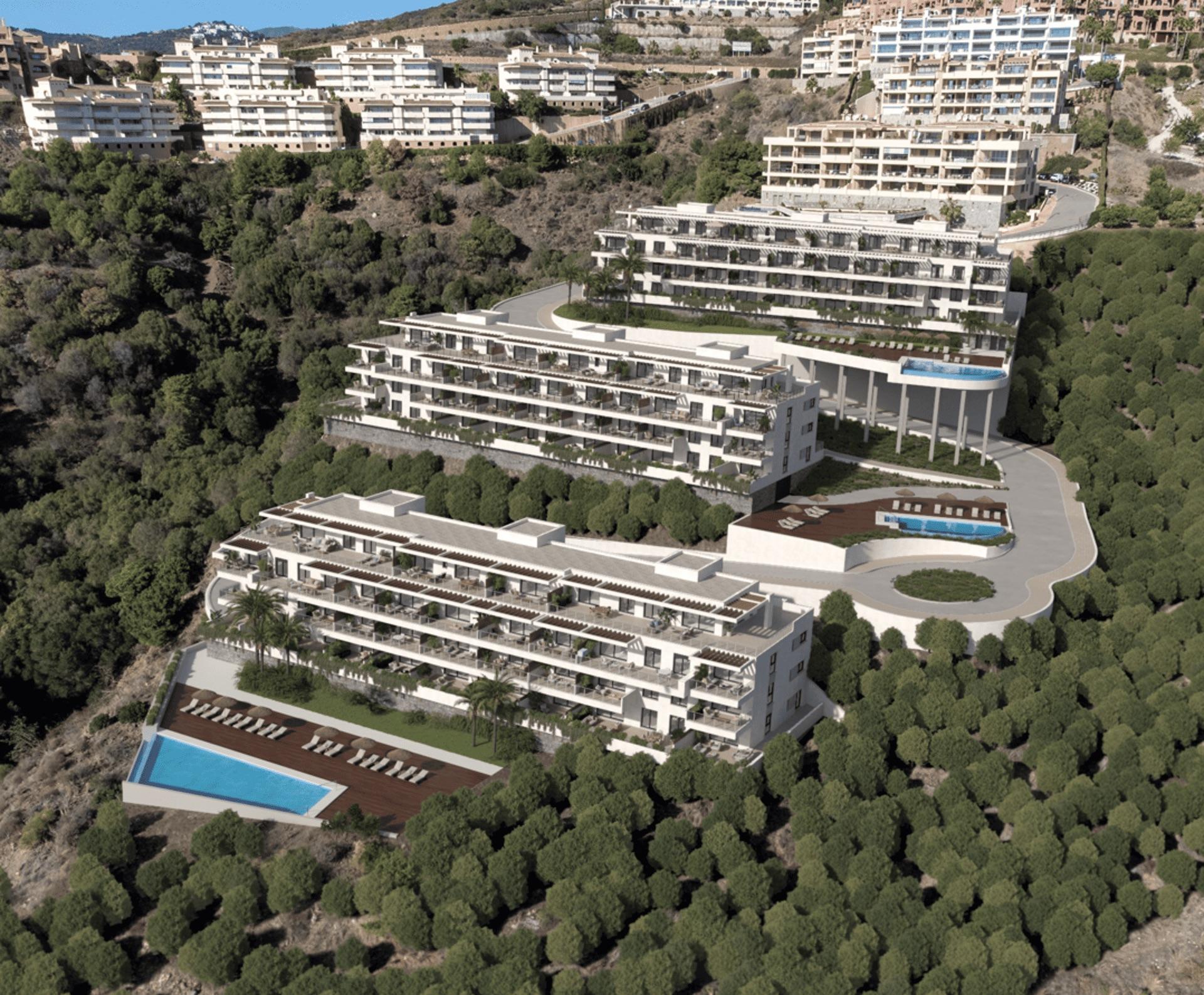 Living area in 2-bedroom apartment, La Cala Golf, Mijas