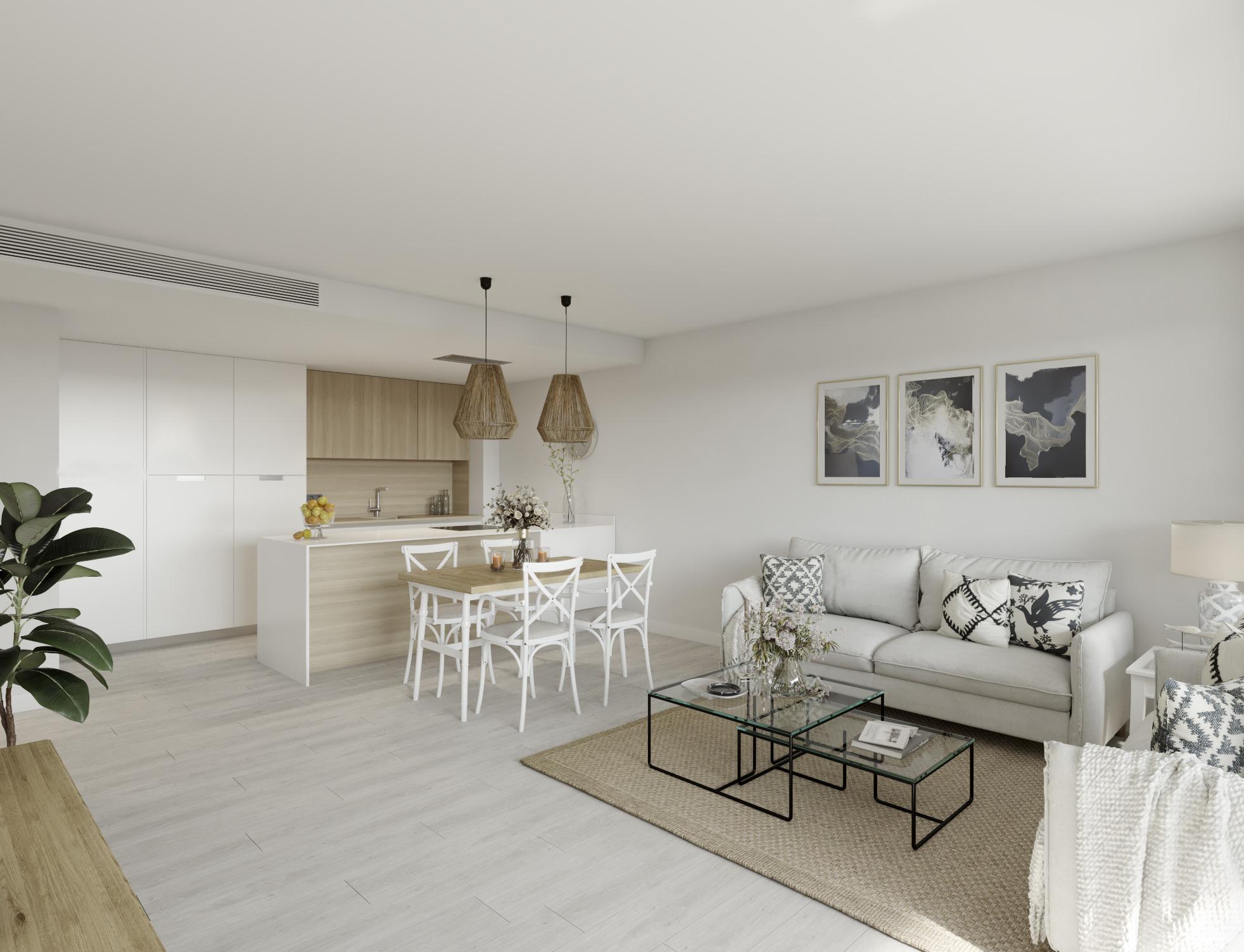 Second bedroom in new-build apartment, La Cala Golf, Mijas
