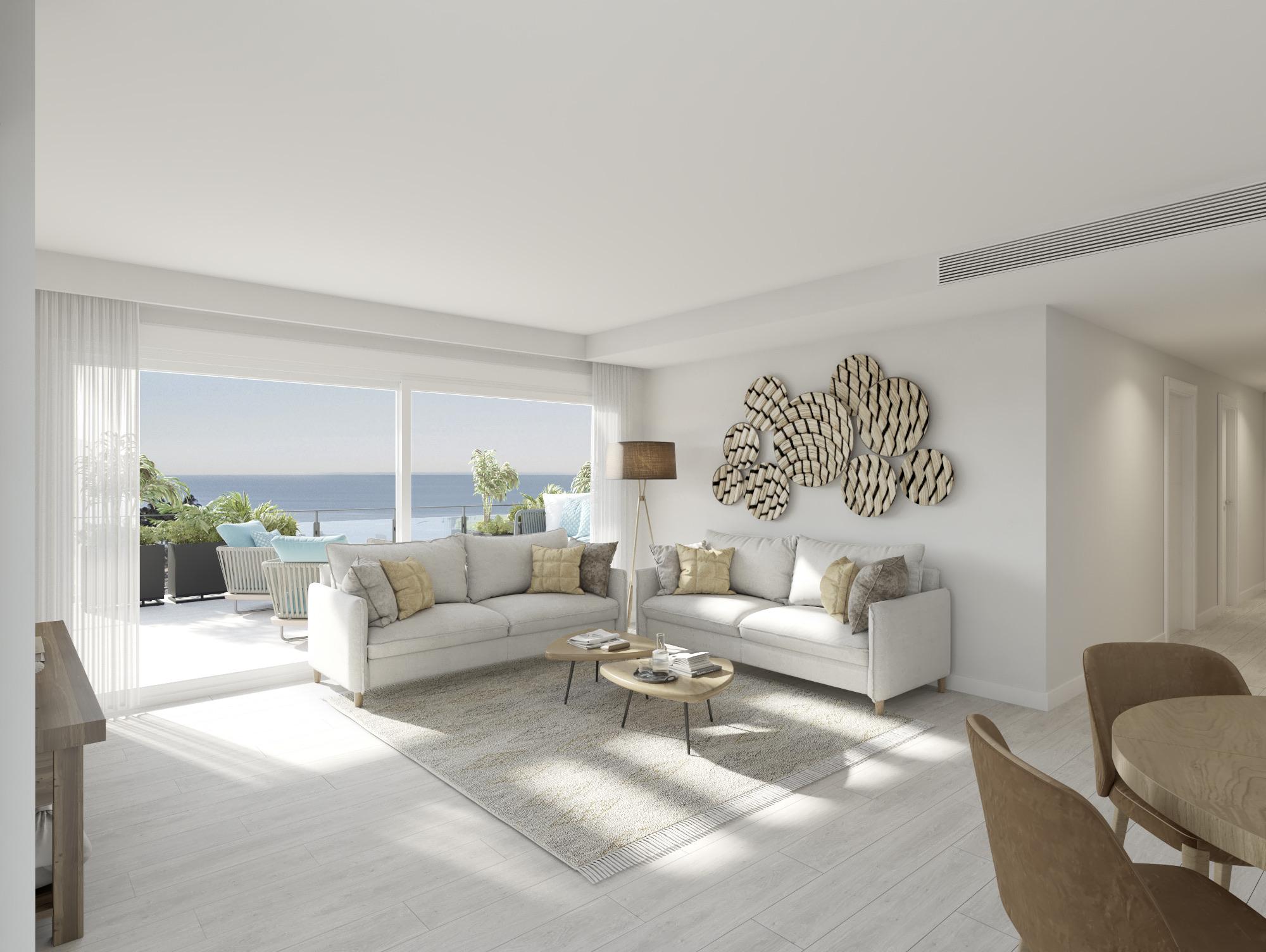 Hallway and entrance area in 2-bedroom apartment, La Cala Golf