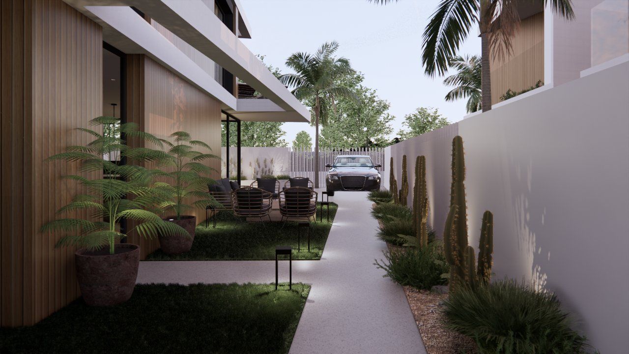 Interior hallway in 3-bedroom new-build villa, Torre de la Horadada