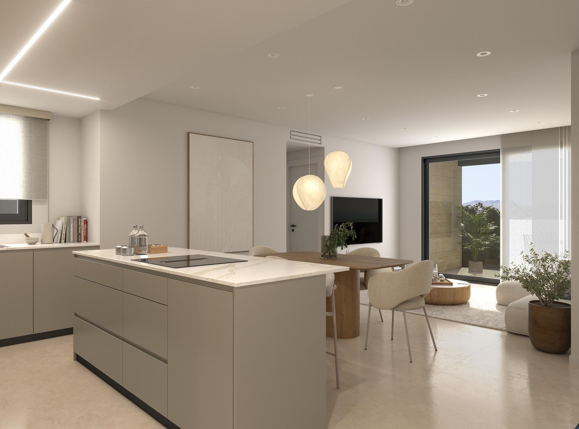 Kitchen area in penthouse, Comunidad valenciana