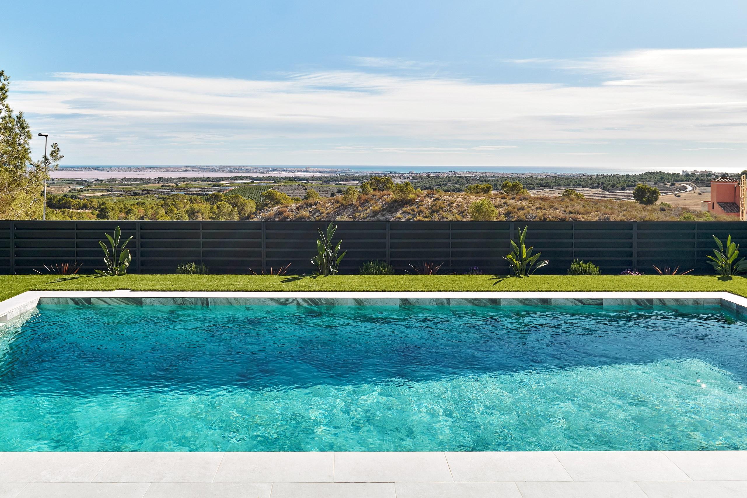 Solarium area of new-build villa in Bellavista, San Miguel De Salinas