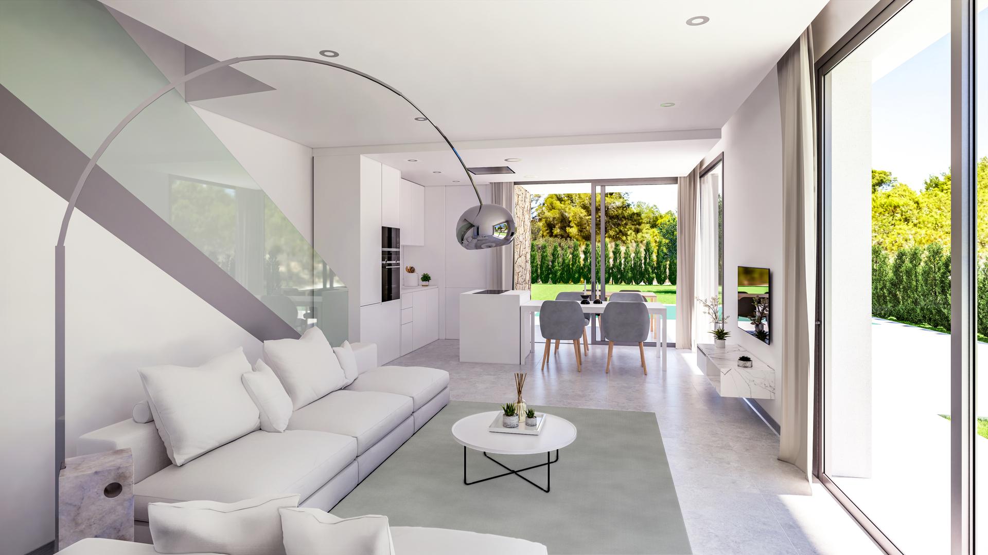 Third bedroom in new-build villa, Finestrat Hills, Finestrat