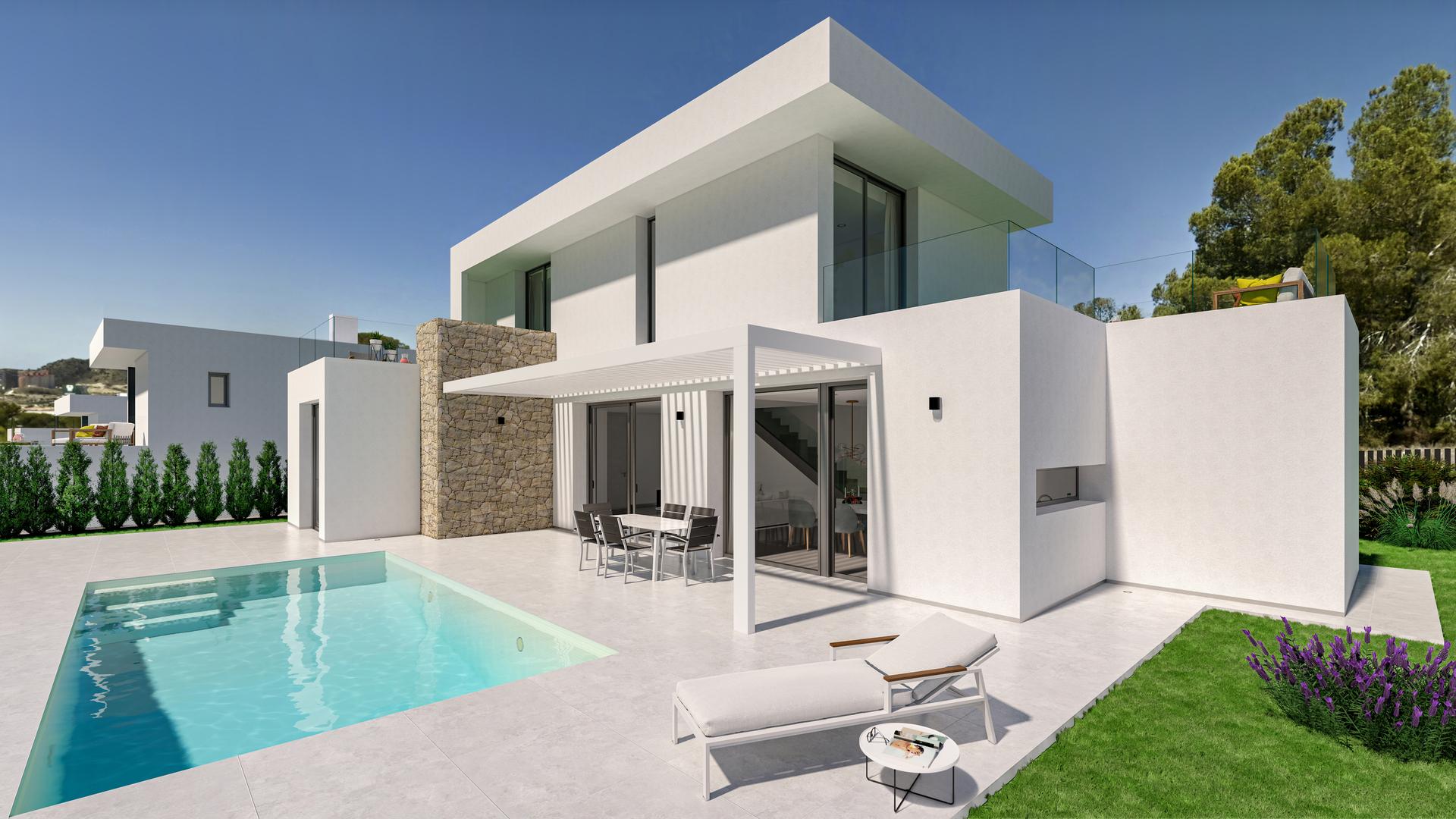 Utility or storage area in new-build villa, Finestrat Hills, Finestrat