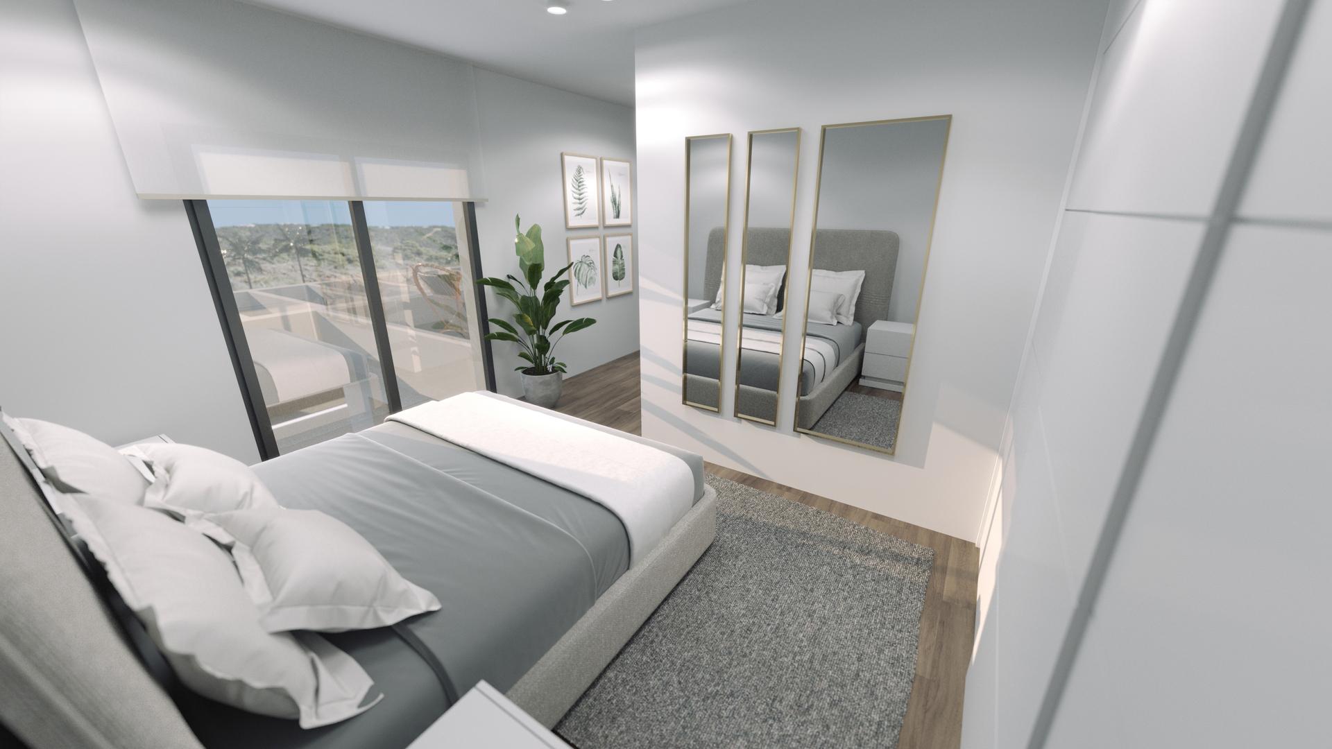 Plot land surrounding new-build villa, Golf Puig Campana
