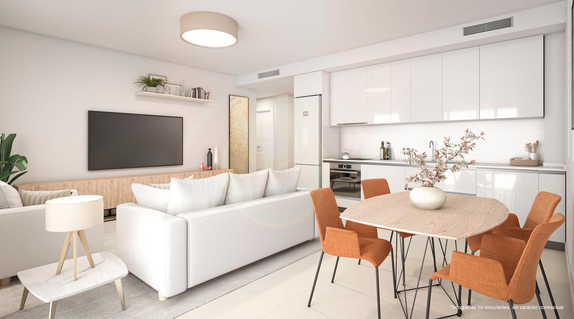 Third bedroom in 3-bedroom new-build apartment, Santangelo Norte, Benalmádena