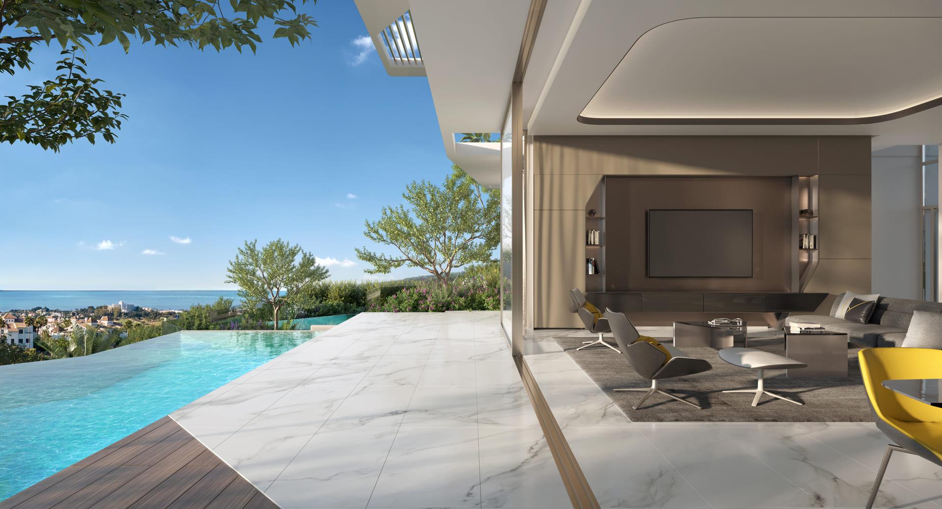 Kitchen in 4-bedroom new-build villa, El Paraíso, Benahavis