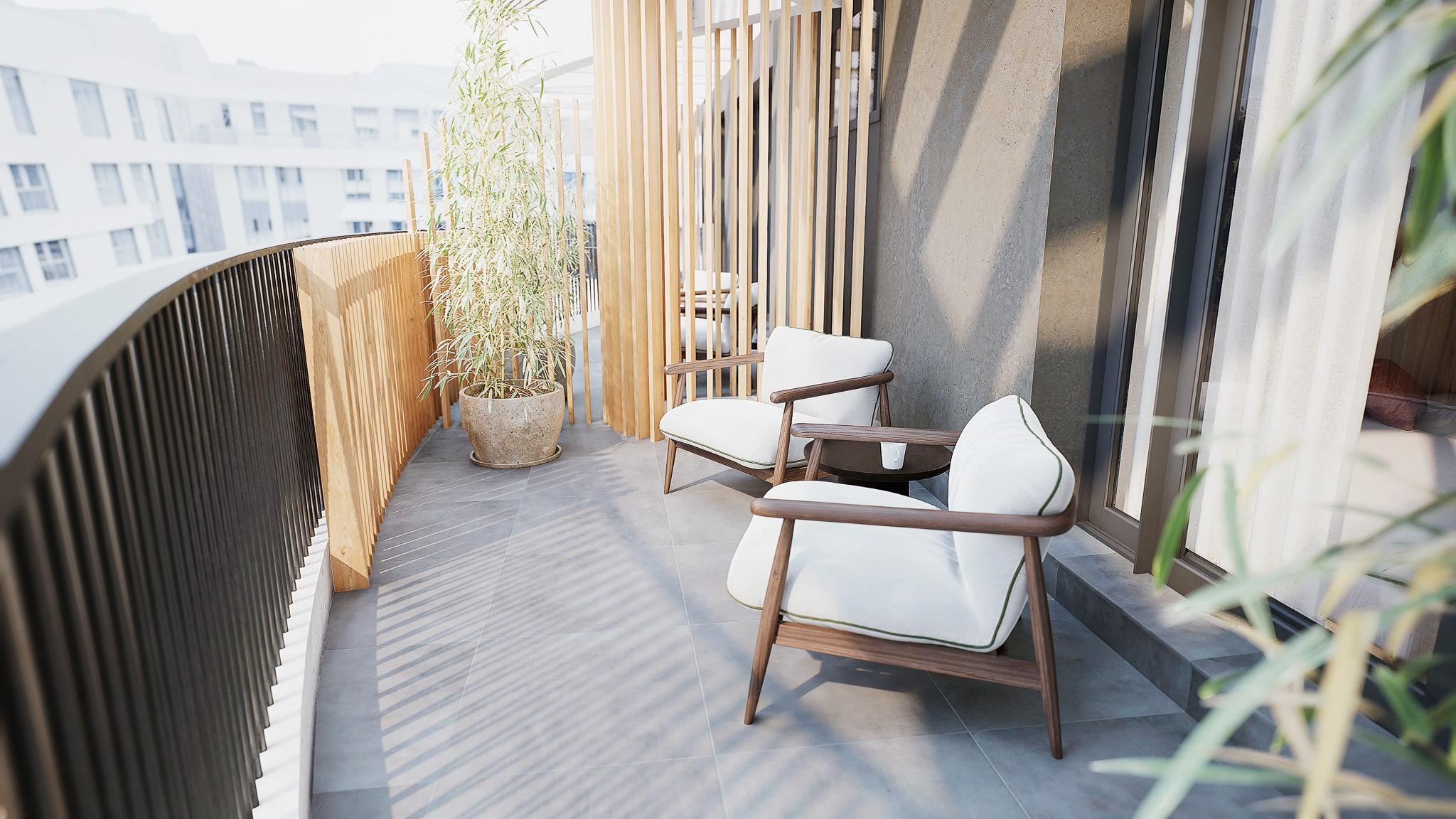 Open living and dining layout in penthouse, Campanillas
