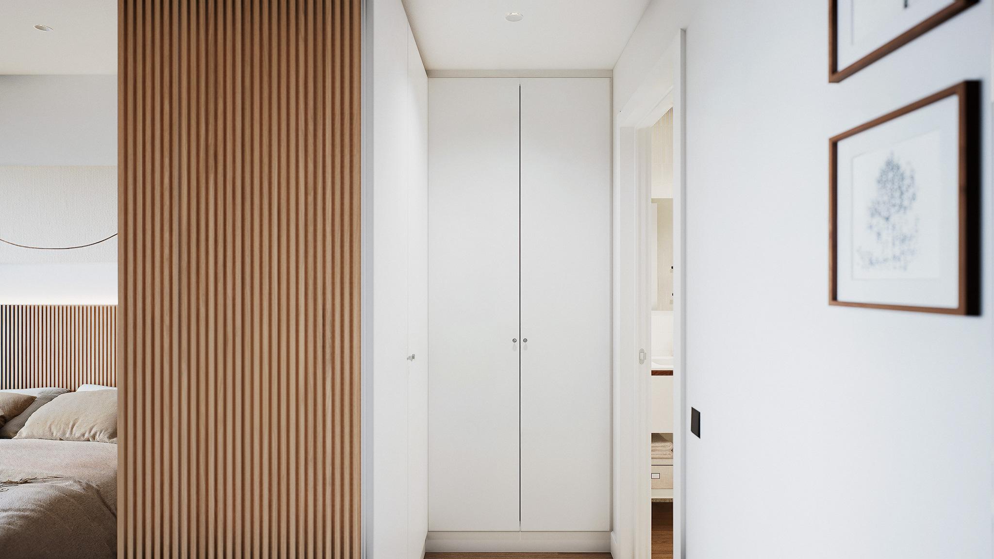 Building entrance and lift lobby, new-build development, Campanillas, Málaga