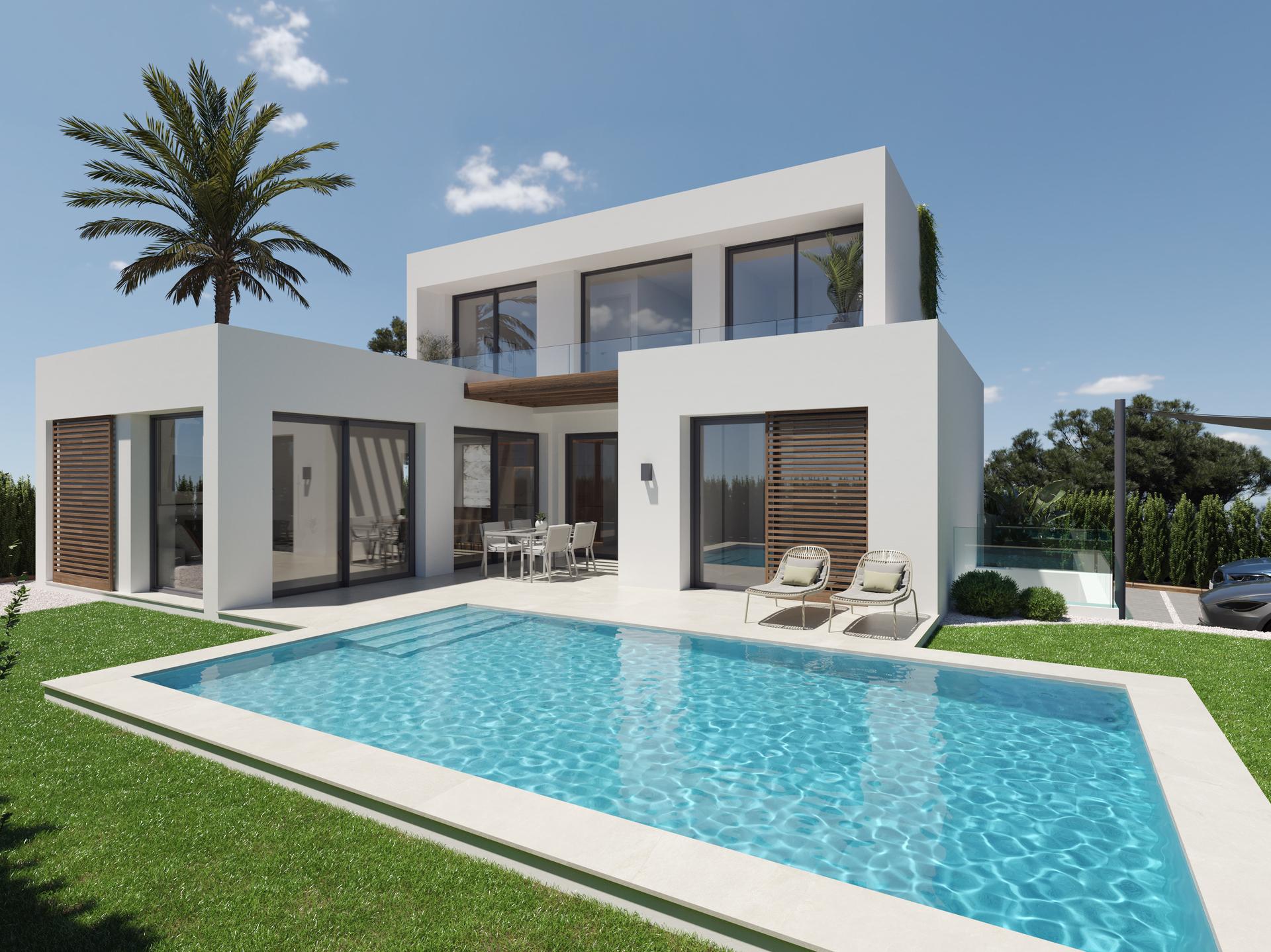 Interior room in 3-bedroom new-build villa, Colonia Escandinavia-Cautivador, L'Alfas Del Pi