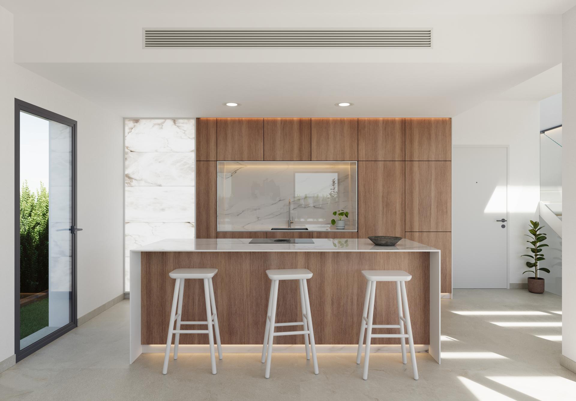 Bedroom in new-build villa, Colonia Escandinavia-Cautivador, L'Alfas Del Pi