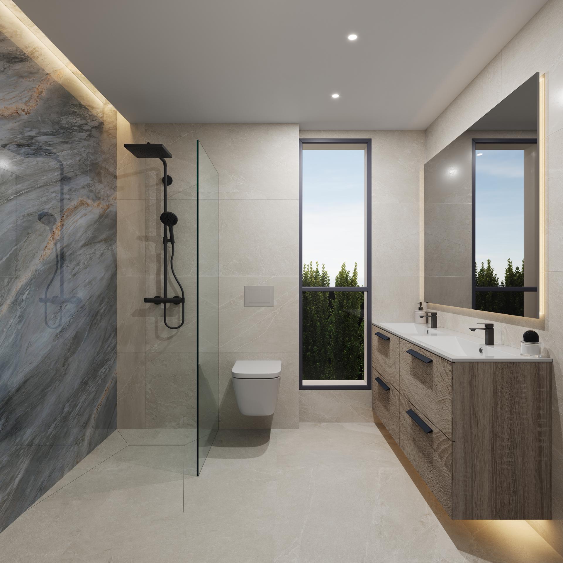 Second bedroom in new-build villa, Colonia Escandinavia-Cautivador, L'Alfas Del Pi