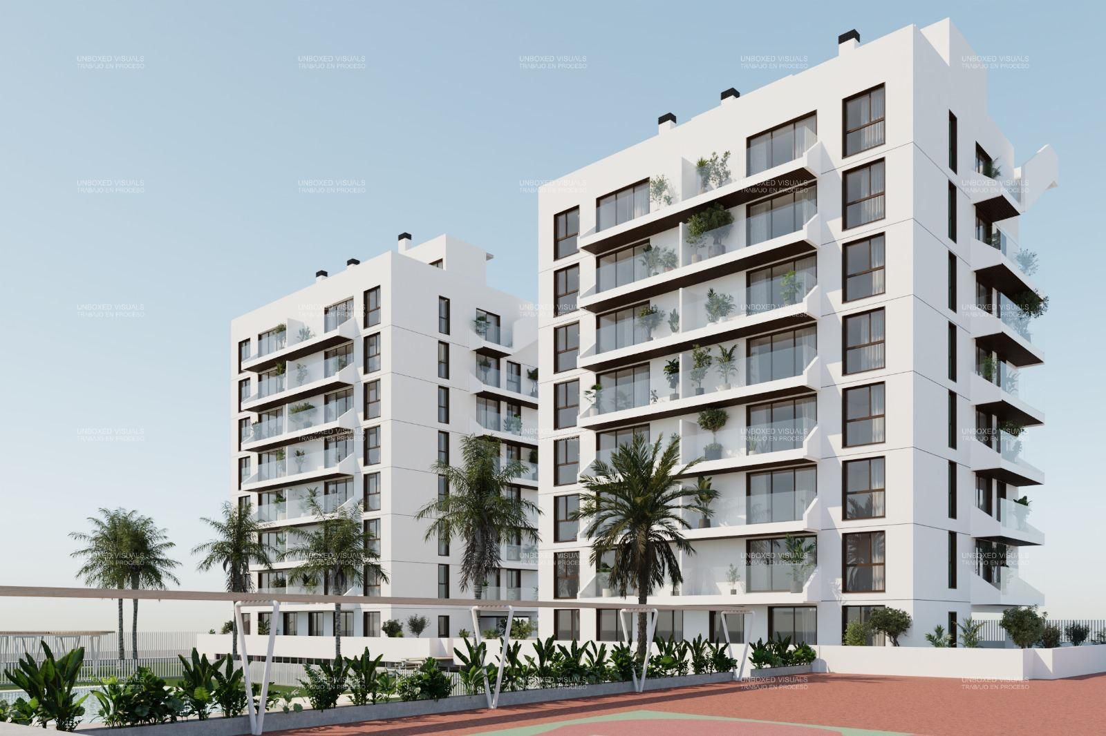 Living area in 2-bedroom penthouse, CENTRO
